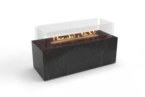 Planika Laurent Fireplace with BEV Prime Fire 990+ Burner