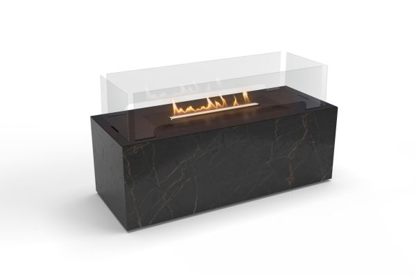 Planika Laurent Fireplace with BEV Prime Fire 700 Burner